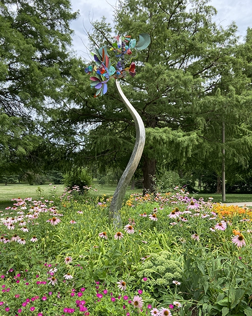 Sculpture at Francis Park