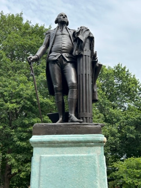 Washington Statue Lafayette Park